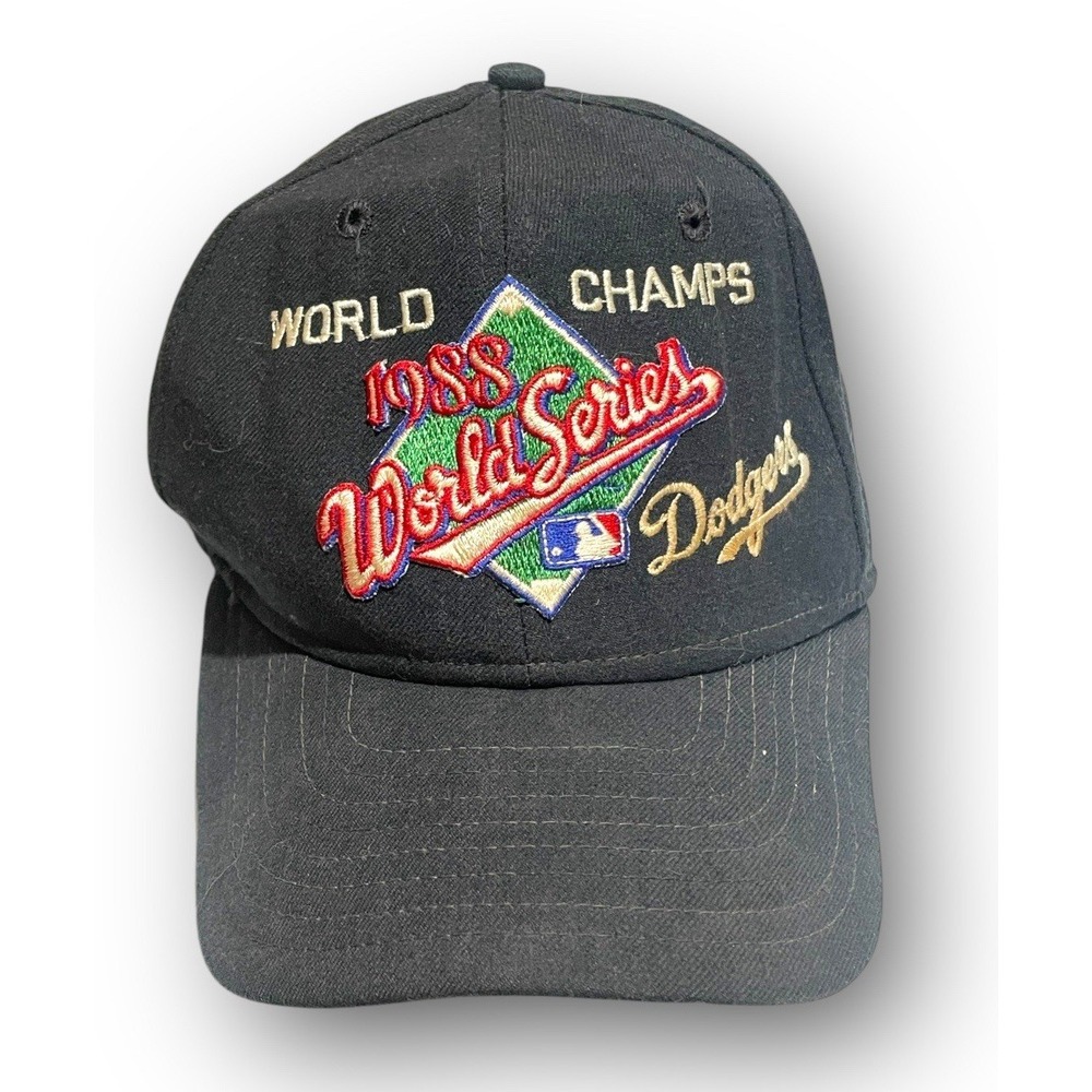 Vtg Original 1988 Dodgers World Series Champs Cap Hat Baseball Read Details Fair